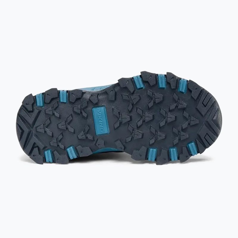 Детски обувки Viking Track Mid 2V Waterproof navy/demin 4