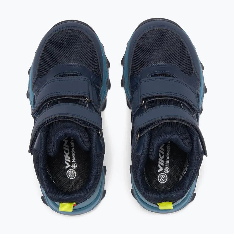 Детски обувки Viking Track Mid 2V Waterproof navy/demin 5
