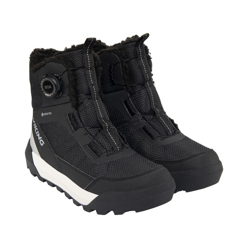 Детски ботуши за сняг Viking Expower Warm GTX BOA black 8