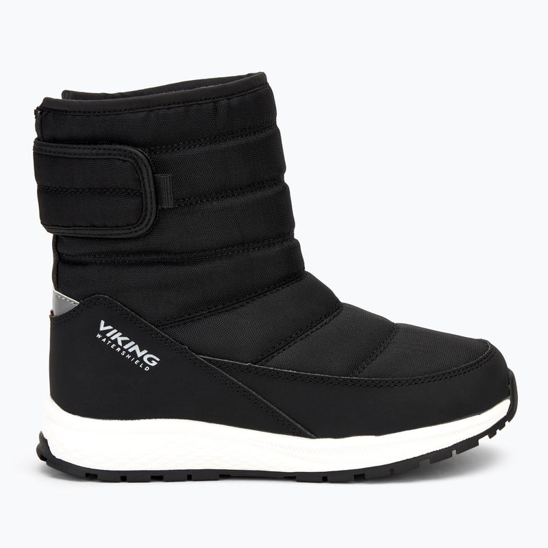 Детски ботуши за сняг Viking Footwear Equip Warm Waterproof 1V Pull On black 2