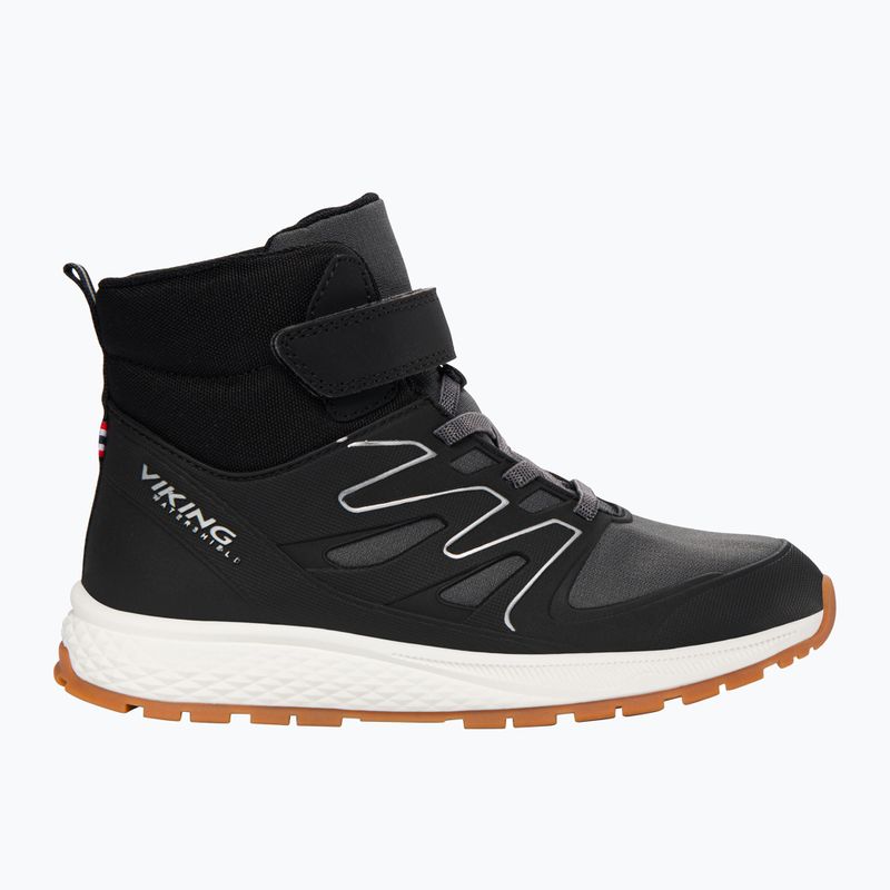 Детски ботуши за сняг Viking Footwear Equip Defence Warm WP 1V black/coal 8