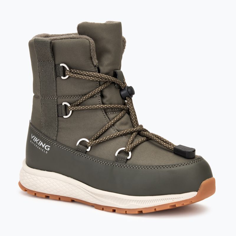 Детски ботуши за сняг Viking Footwear Equip Warm Waterproof SL olive