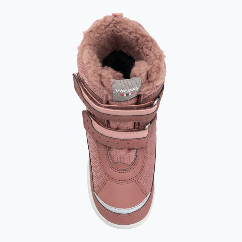 Детски ботуши за сняг Viking Footwear Play Reflex Warm GTX 2V pink / light pink 5