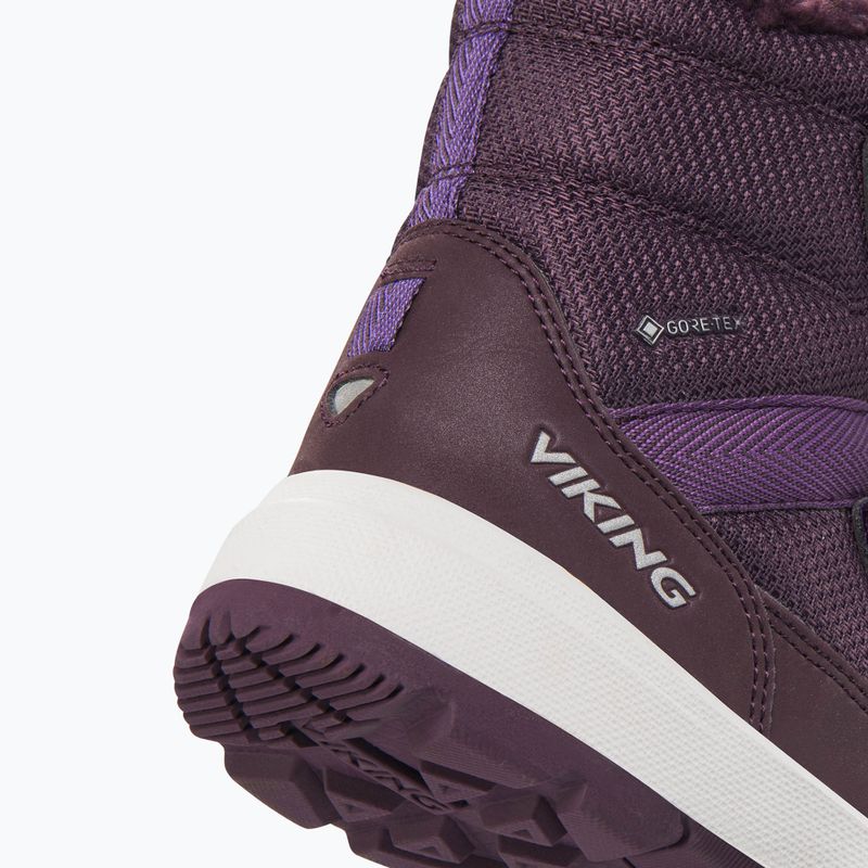 Детски ботуши за сняг Viking Footwear Play Reflex Warm GTX 2V grape/purple 8