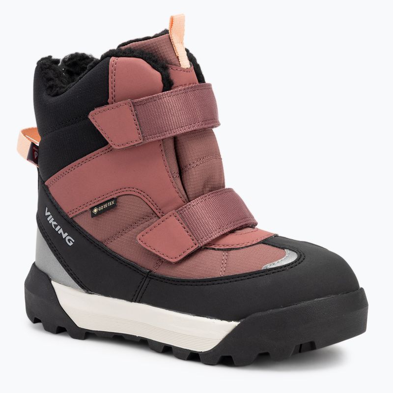 Детски ботуши за сняг Viking Footwear Expower Warm GTX 2V dark pink