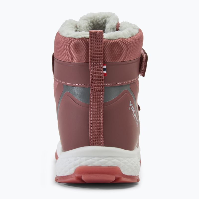Детски ботуши за сняг Viking Footwear Equip Glow Warm WP 2V pink 6