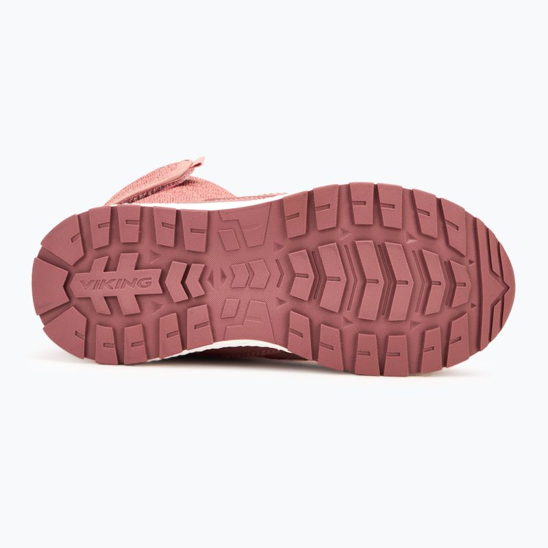 Детски ботуши за сняг Viking Footwear Equip Warm Waterproof 1V Pull On pink 4