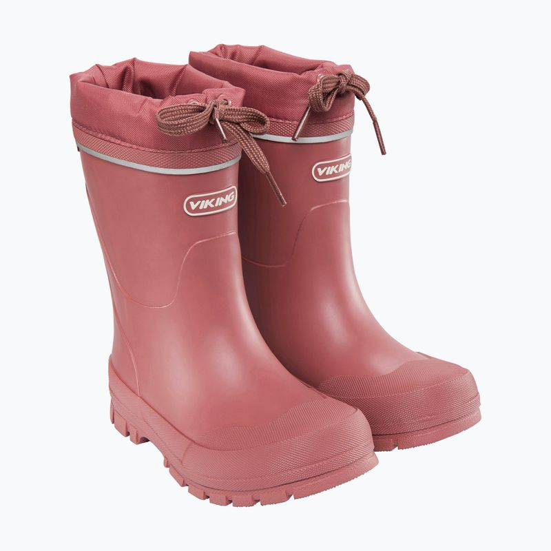Детски гумени ботуши Viking Footwear Jolly Warm pink 3