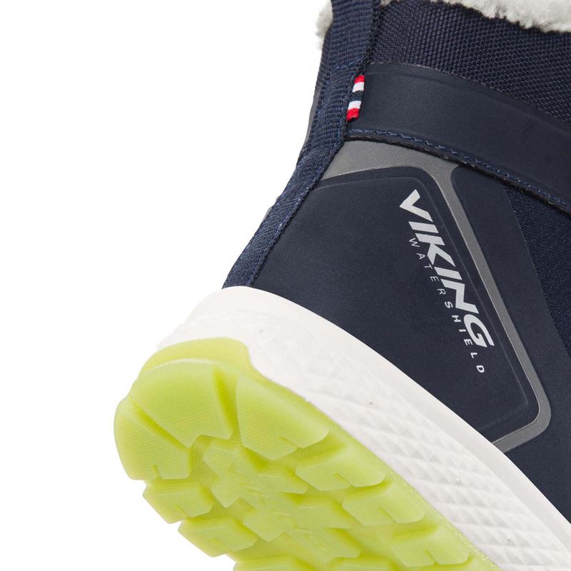 Детски ботуши за сняг Viking Footwear Equip Glow Warm WP 2V navy 12
