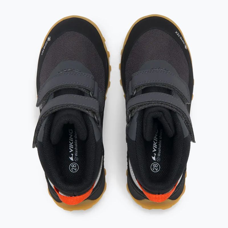 Детски обувки Viking Footwear Expower Mid 2V Gore-Tex черни 5
