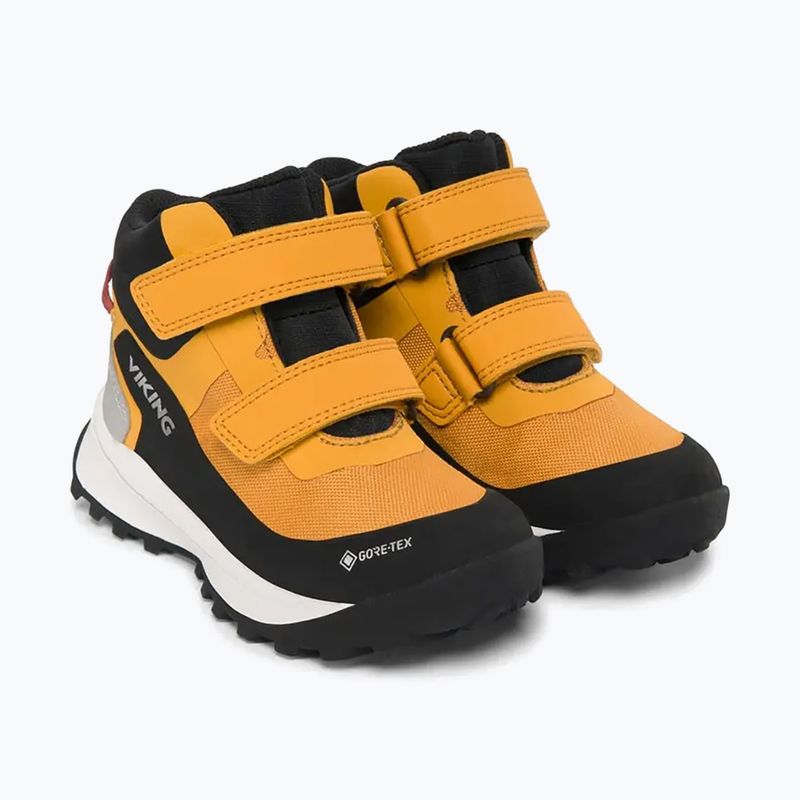 Детски обувки Viking Footwear Expower Mid 2V Gore-Tex горчица 3
