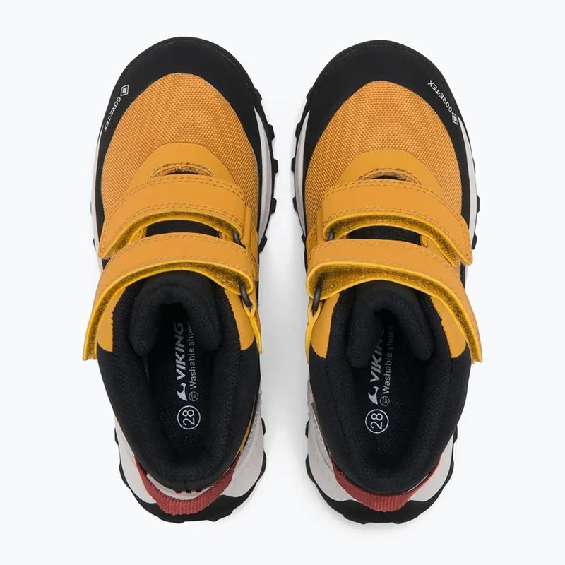 Детски обувки Viking Footwear Expower Mid 2V Gore-Tex горчица 5