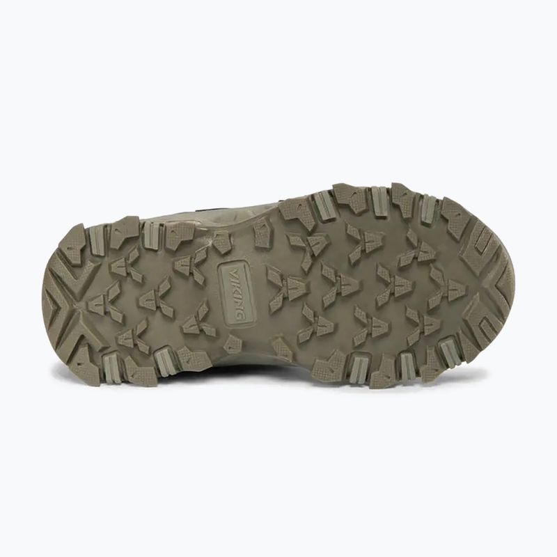 Детски обувки Viking Track Mid 2V Waterproot olive 4
