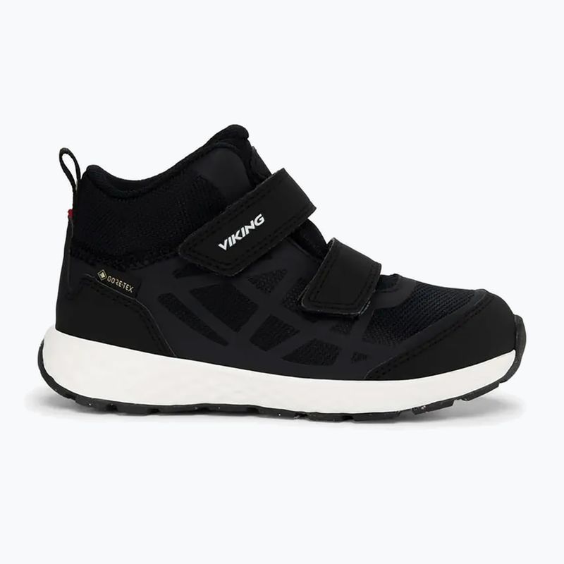 Детски обувки Viking Footwear Veme Reflex Mid 2V Gore-Tex черно/бяло 8