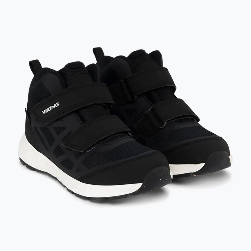 Детски обувки Viking Footwear Veme Reflex Mid 2V Gore-Tex черно/бяло 10