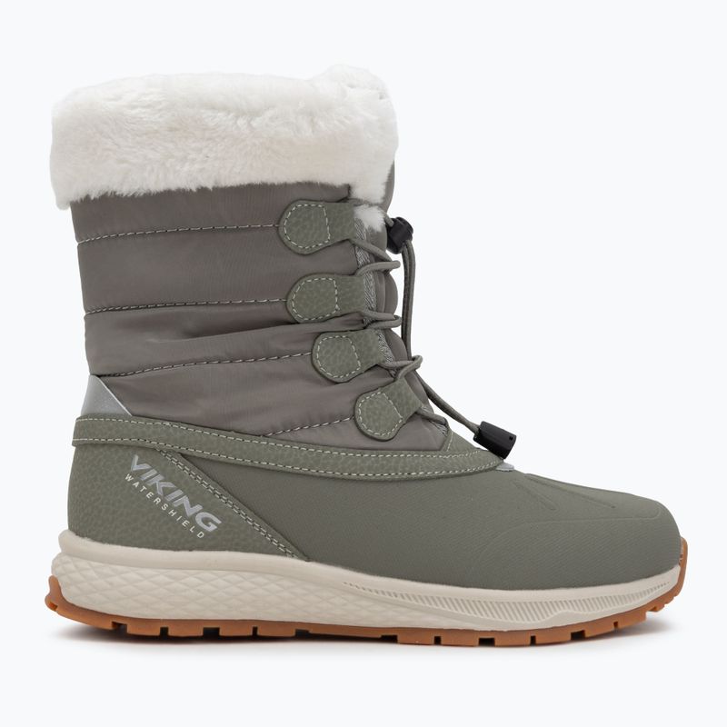 Детски ботуши за сняг Viking Footwear Equip Warm Waterproof Zip olive 2