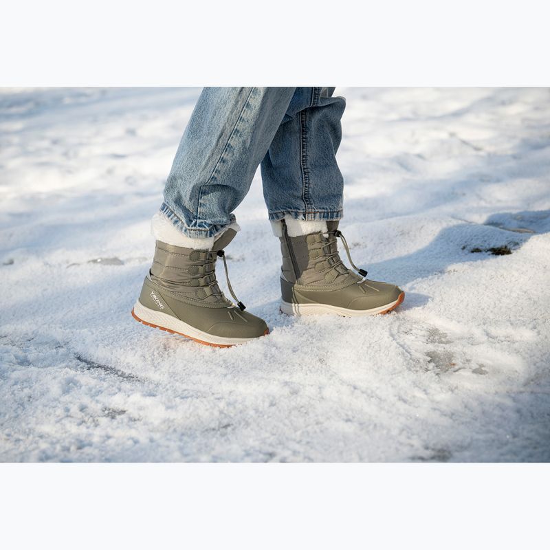 Детски ботуши за сняг Viking Footwear Equip Warm Waterproof Zip olive 9