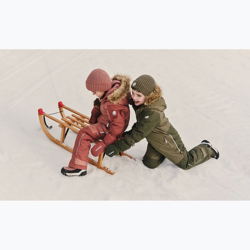 Детски ботуши за сняг Viking Footwear Expower Warm GTX 2V olive 9