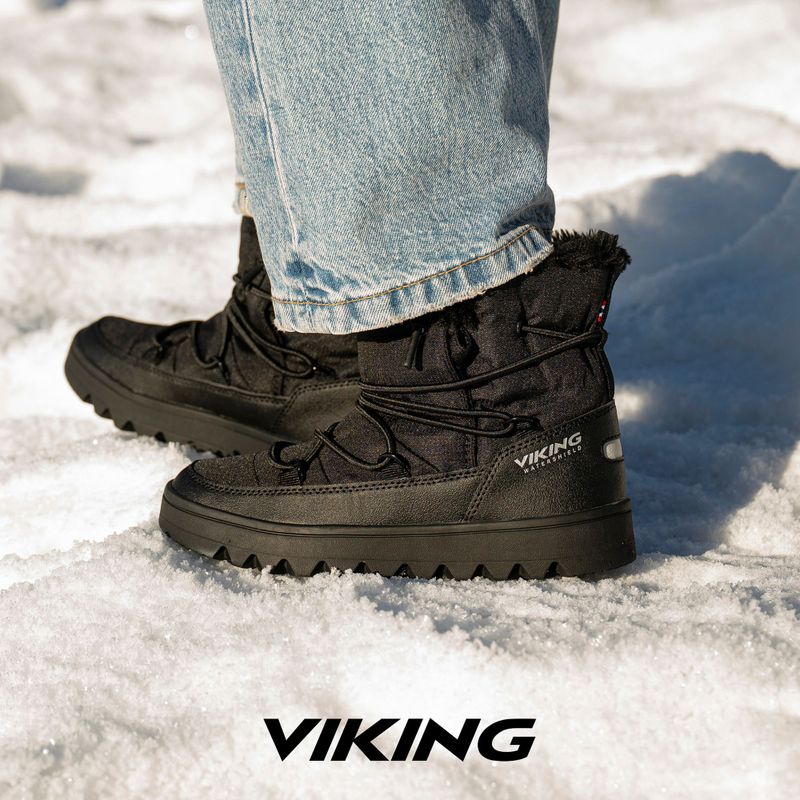 Ботуши за сняг Viking Footwear Snowflake Warm Waterproof SL black 9