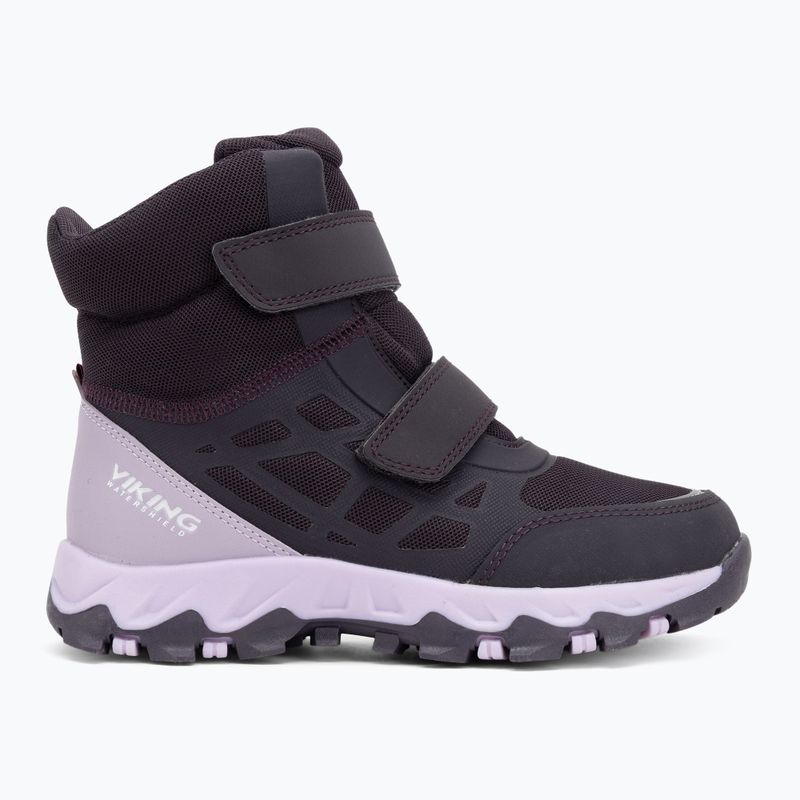Детски обувки Viking Footwear Track Warm Waterproof 2V aubergine 2