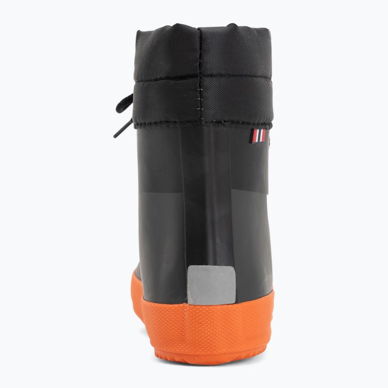 Детски гумени ботуши Viking Footwear Alv Barefoot с отпечатък на лапа, черни 6