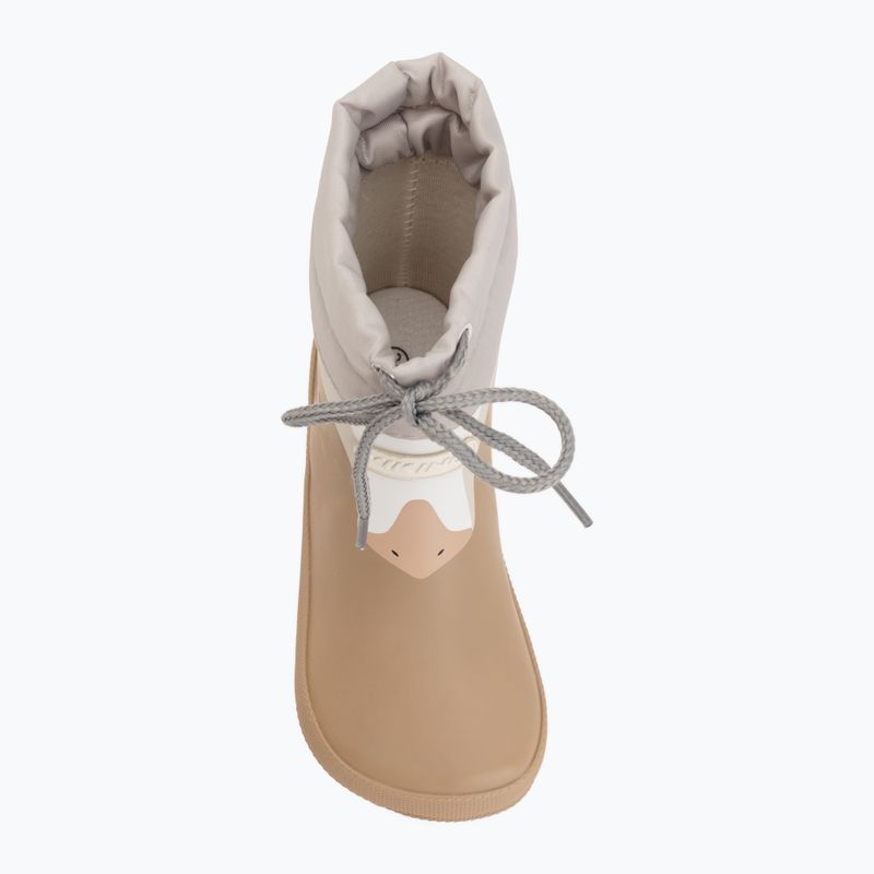 Детски гумени ботуши Viking Alv Barefoot Paw Print beige 5
