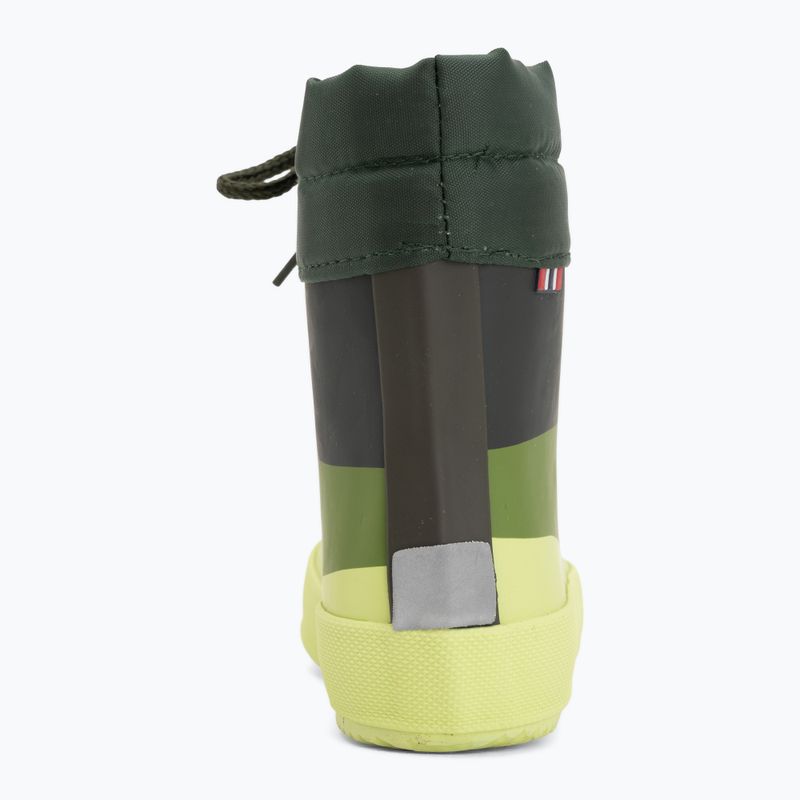 Детски гумени ботуши Viking Footwear Alv Barefoot Paw Print светлозелен/зелен 6