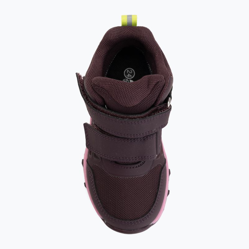 Детски обувки Viking Footwear Track Mid 2V Waterproof слива/многоцветни 5