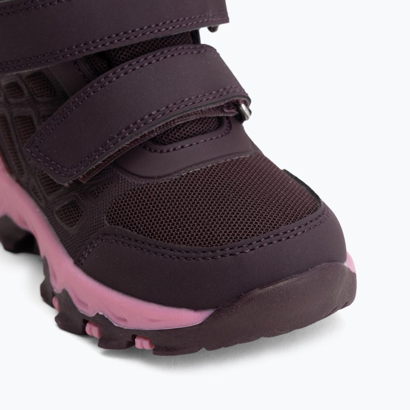 Детски обувки Viking Footwear Track Mid 2V Waterproof слива/многоцветни 7