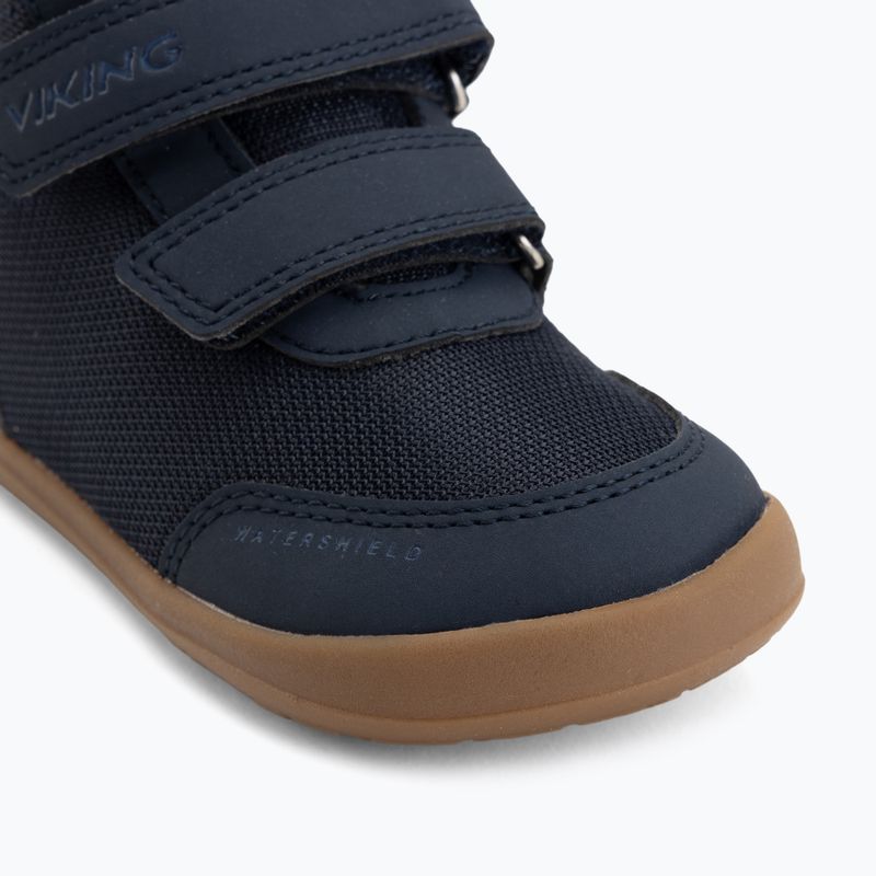 Детски обувки barefoot Viking Alv Barefoot Mid 2V Waterproof navy 7