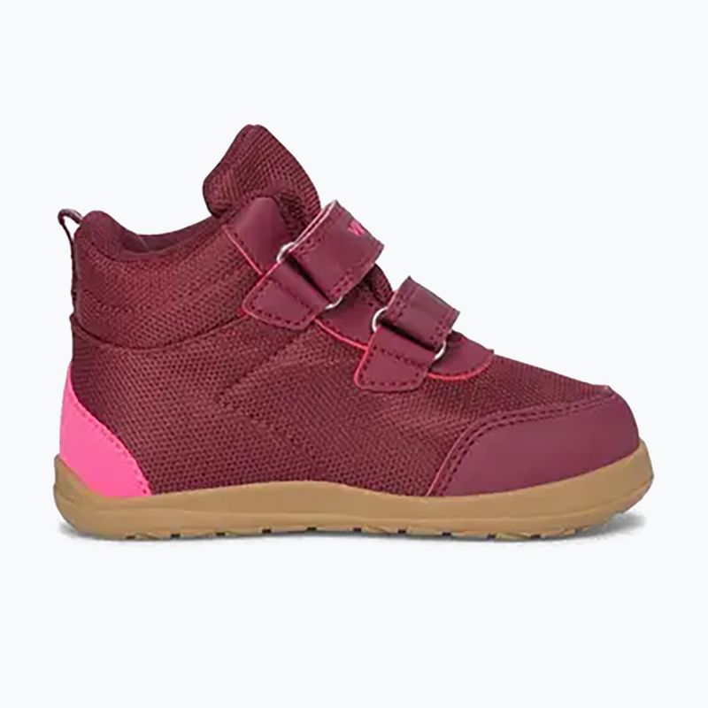 Детски barefoot обувки Viking Footwear Alv Barefoot Mid 2V Waterproof бордо 9