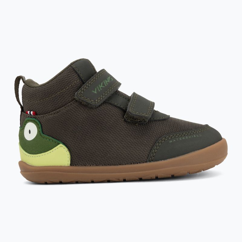 Детски обувки barefoot Viking Alv Barefoot Mid 2V Waterproof pine 2