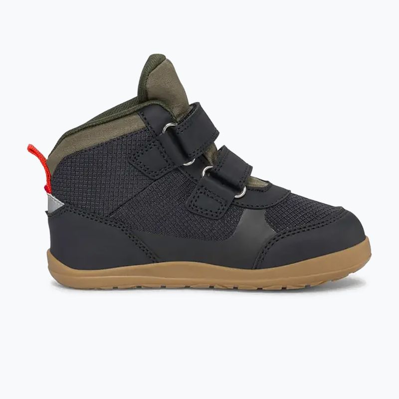 Детски barefoot обувки Viking Footwear Aspen Barefoot Mid 2V Waterproof черни 9