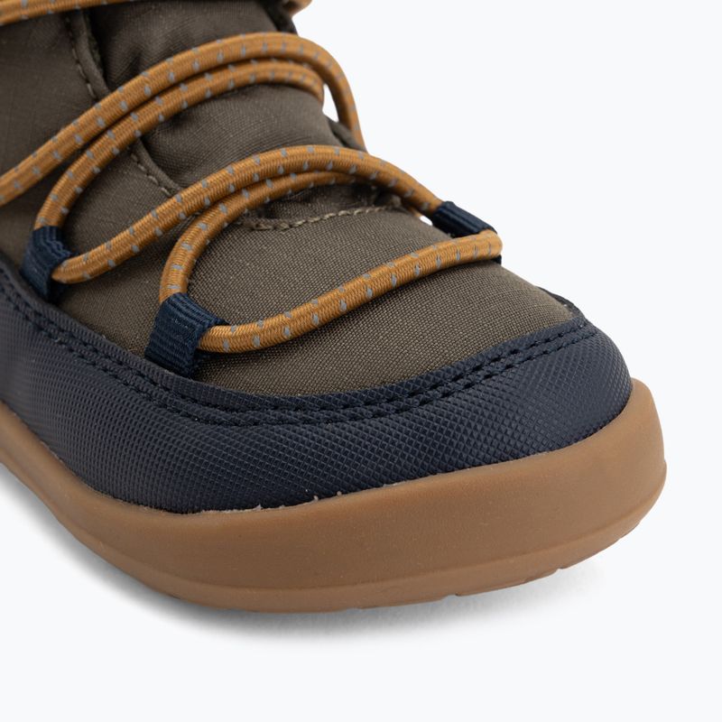 Детски barefoot обувки Viking Footwear Birch Barefoot Mid 1V Waterproof тъмносиньо/маслинено зелено 7