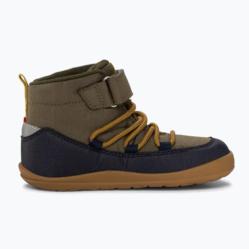 Детски barefoot обувки Viking Footwear Birch Barefoot Mid 1V Waterproof тъмносиньо/маслинено зелено 9