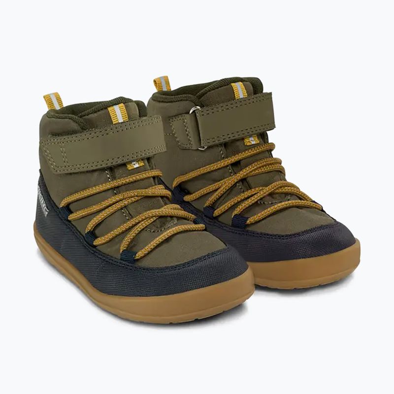 Детски barefoot обувки Viking Footwear Birch Barefoot Mid 1V Waterproof тъмносиньо/маслинено зелено 10