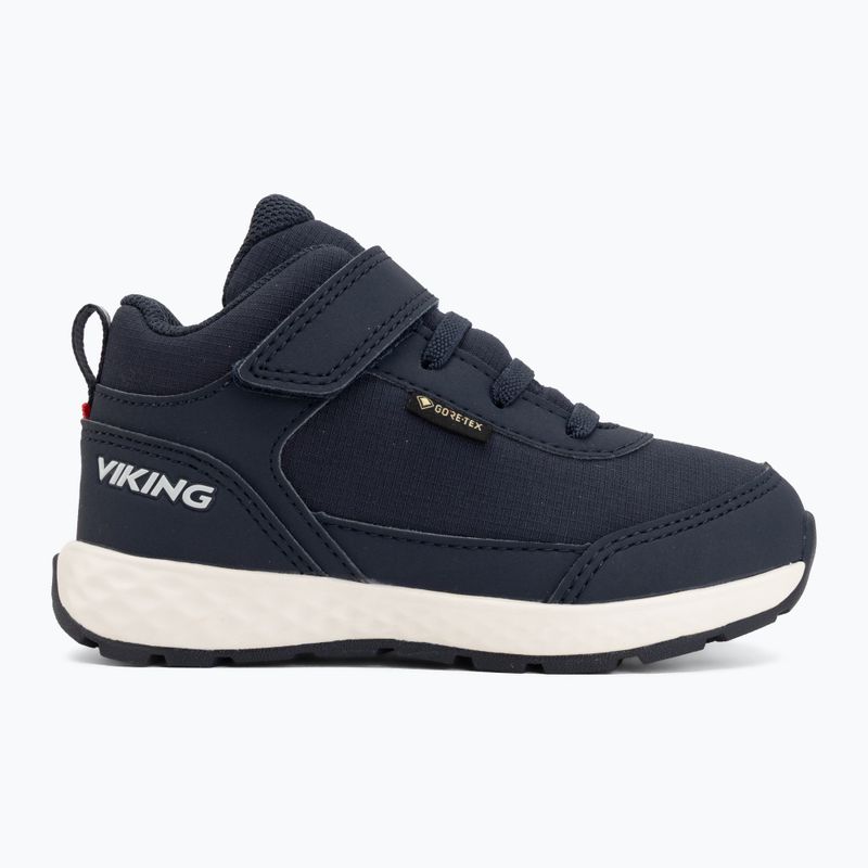 Детски обувки Viking Footwear Fun Mid 1V Gore-Tex в тъмносиньо 2