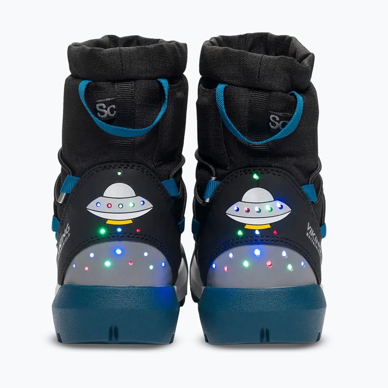 Детски ботуши за сняг Viking Footwear Spaceship Warm SC Waterproof black/dark blue 4