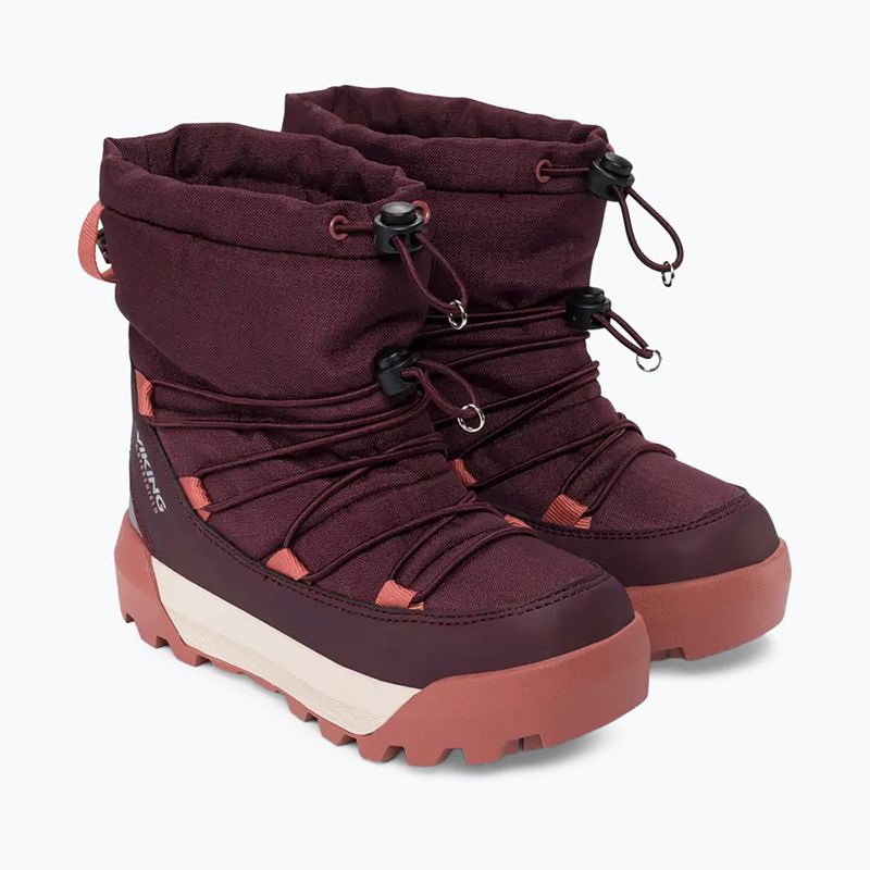 Детски ботуши за сняг Viking Footwear Spaceship Warm SC Waterproof plum/pink 3