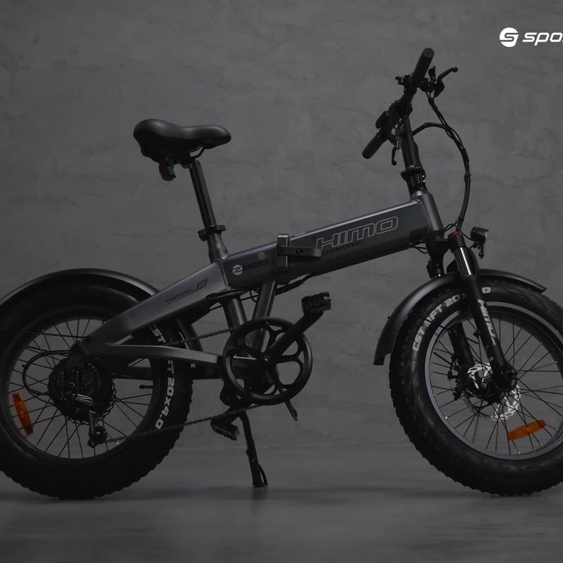 HIMO електрически велосипед ZB20 Max сив 17