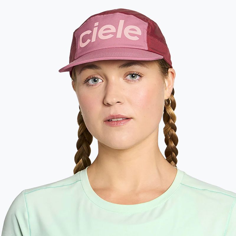 Ciele Athletics GOCap Comp Century deco rose/merlot бейзболна шапка 4