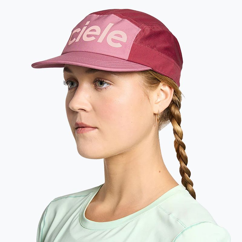 Ciele Athletics GOCap Comp Century deco rose/merlot бейзболна шапка 5