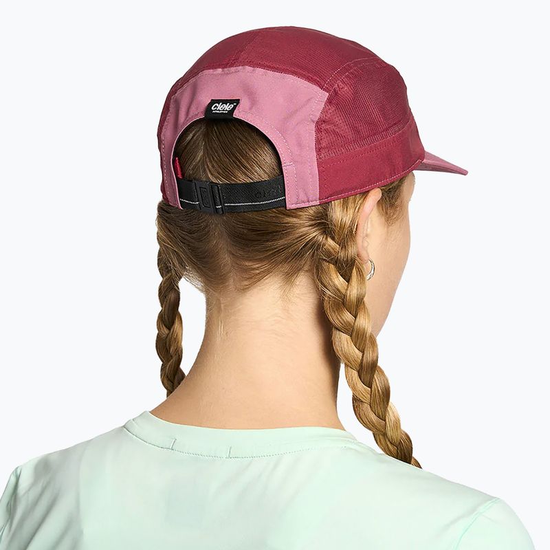 Ciele Athletics GOCap Comp Century deco rose/merlot бейзболна шапка 6