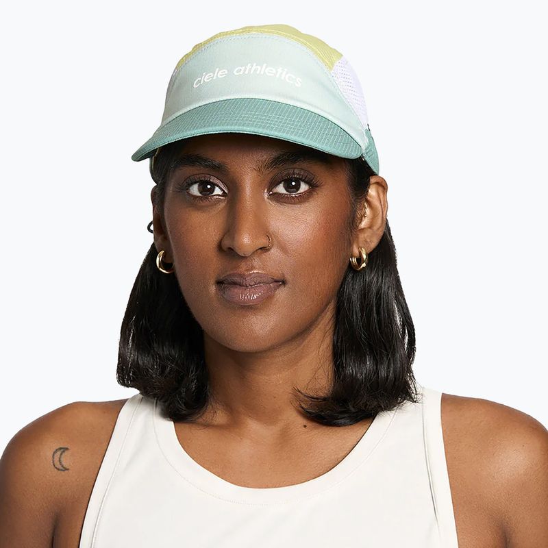 Ciele Athletics FSTCap SC Field Iconic SL бейзболна шапка dusty turquoise/glade 4