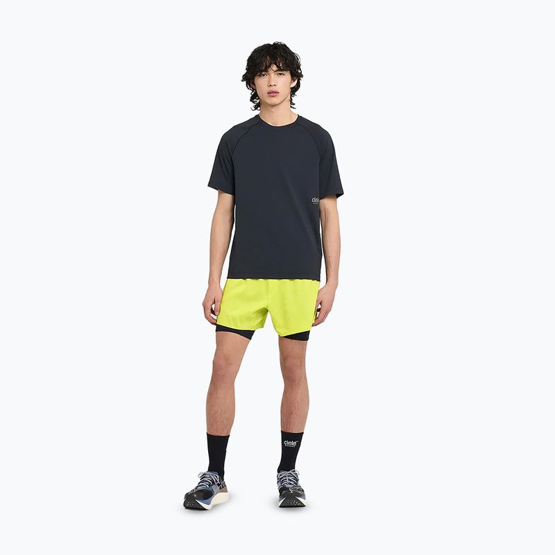 Мъжки шорти за бягане Ciele Athletics DLY 5" Long Brief lime green 2