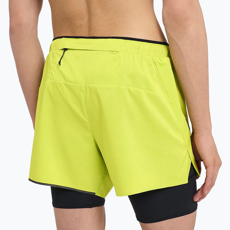 Мъжки шорти за бягане Ciele Athletics DLY 5" Long Brief lime green 4