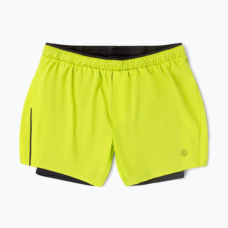 Мъжки шорти за бягане Ciele Athletics DLY 5" Long Brief lime green 5