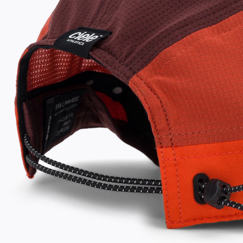 Шапка с козирка Ciele Athletics FSTCap SC Comp IconicVC crimson red/glade 4