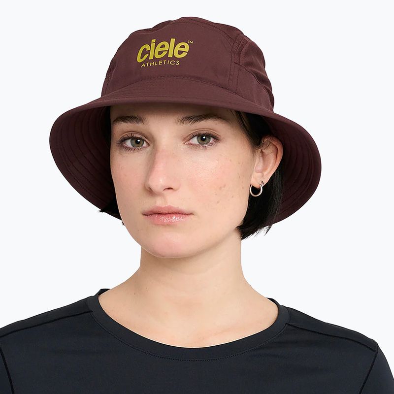 Шапка с периферия Ciele Athletics GOBucket Comp Athletics dark wine red 4