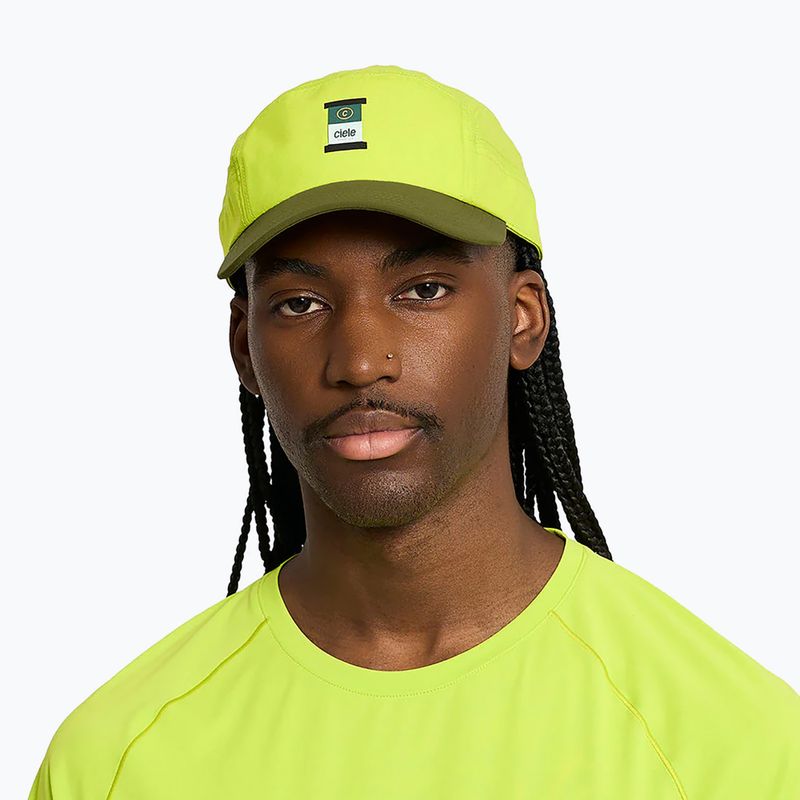 Шапка с козирка Ciele Athletics GOCap SC Comp Ccube lime green 4